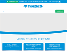 Tablet Screenshot of makrocaixa.com.br